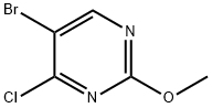 5-溴-4-氯-2-甲氧基嘧啶,57054-93-0,结构式