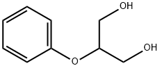 2-phenoxypropane-1,3-diol 结构式