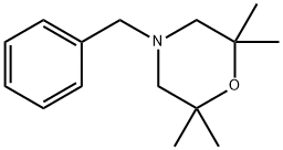 4-ベンジル-2,2,6,6-テトラメチルモルホリン 化学構造式