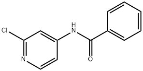 N-(2-氯吡啶-4-基)苯甲酰胺,591754-12-0,结构式