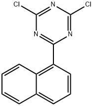 2,4-dichloro-6-(naphthalen-1-yl)-1,3,5-triazine Structure
