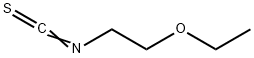 1-乙氧基-2-异硫氰基乙烷 结构式