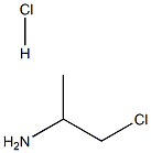 2-Propanamine, 1-chloro-, hydrochloride (9CI) Structure