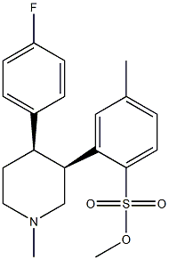 帕罗西汀杂质29(盐酸盐),600135-91-9,结构式