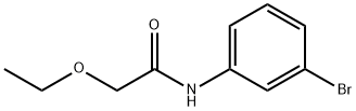 N-(3-bromophenyl)-2-ethoxyacetamide 结构式