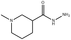 1-methylpiperidine-3-carbohydrazide Struktur