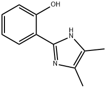 Phenol, 2-(4,5-dimethyl-1H-imidazol-2-yl)- 化学構造式