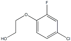 Ethanol, 2-(4-chloro-2-fluorophenoxy)- 化学構造式