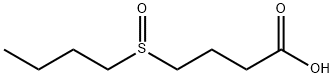 4-(Butylsulfinyl)butanoic acid Structure