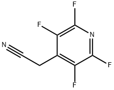 4-Pyridineacetonitrile, 2,3,5,6-tetrafluoro- Structure