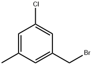 1-溴甲基-3-氯-5-甲苯, 62358-81-0, 结构式