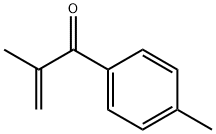 2-methyl-1-(4-methylphenyl)prop-2-en-1-one Struktur