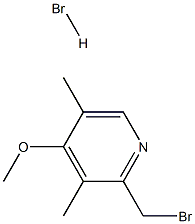 2-(Bromomethyl)-4-methoxy-3,5-dimethylpyridine hydrobromide Structure