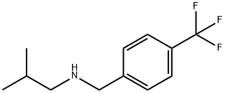 (2-methylpropyl)({[4-(trifluoromethyl)phenyl]methyl})amine, 637359-15-0, 结构式