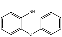 N-甲基-2-苯氧基苯胺 结构式