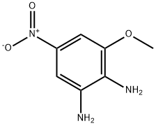 2-氨基-3-甲氧基-5-硝基苯胺, 64381-88-0, 结构式