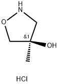 (R)-4-methylisoxazolidin-4-ol hydrochloride Structure