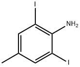 2,6-diiodo-4-methylaniline, 64662-57-3, 结构式