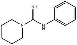 N'-phenylpiperidine-1-carboximidamide 结构式