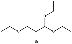 2-bromo-1,1,3-triethoxypropane Struktur