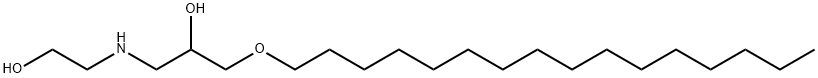 2-Propanol, 1-(hexadecyloxy)-3-[(2-hydroxyethyl)amino]-