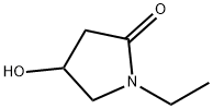 1-乙基-4-羟基吡咯烷-2-酮, 68252-21-1, 结构式