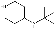 N-(叔丁基)哌啶-4-胺 结构式