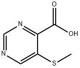 5-메틸설파닐피리미딘-4-카르복실산