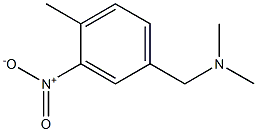 (4-Methyl-3-nitrophenyl)-n,n-diMethylmethanamine Structure