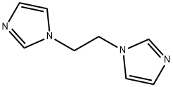 1,2-双(咪唑-1'-基)乙烷 结构式