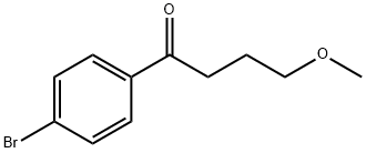 1-(4-bromophenyl)-4-methoxybutan-1-one Structure