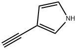 3-ethynylpyrrole 化学構造式