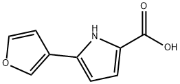 5-(furan-3-yl)-1H-pyrrole-2-carboxylic acid Structure