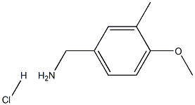 (4-methoxy-3-methylphenyl)methanamine hydrochloride Structure