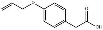 2-[4-(prop-2-en-1-yloxy)phenyl]acetic acid Structure