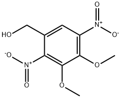 Benzenemethanol, 3,4-dimethoxy-2,5-dinitro-,727-73-1,结构式