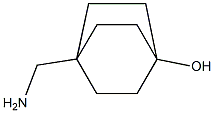 4-(aminomethyl)bicyclo[2.2.2]octan-1-ol Struktur