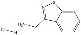 苯并[D]异噻唑-3-基甲胺盐酸盐,73437-28-2,结构式