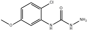 3-amino-1-(2-chloro-5-methoxyphenyl)urea Structure