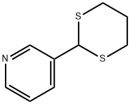 3-(1,3-dithian-2-yl)pyridine Struktur