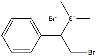 (1-phenyl-2-bromoethyl)dimethylsulfonium bromide