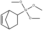 5-(Trimethoxysilyl)bicyclo[2.2.1]hept-2-ene Struktur