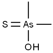 DIMETHYLARSINOTHIOICACID 结构式