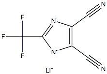 4,5-二氰基-2-三氟甲基-咪唑锂,761441-54-7,结构式