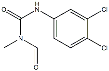 1-(3,4-dichlorophenyl)-3-formyl-3-methylurea 结构式