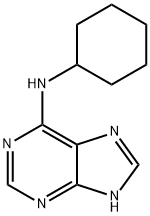 N-cyclohexyl-7H-purin-6-amine Struktur