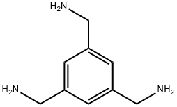 1,3,5-Benzenetrimethanamine, 77372-56-6, 结构式