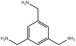 1,3,5-Benzenetrimethanamine Struktur