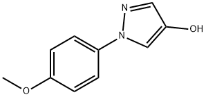 1-(4-methoxyphenyl)-1H-pyrazol-4-ol,77458-36-7,结构式