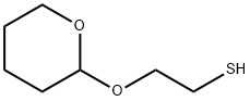 2-[(TETRAHYDRO-2H-PYRAN-2-YL)OXY]ETHANETHIOL, 77597-08-1, 结构式